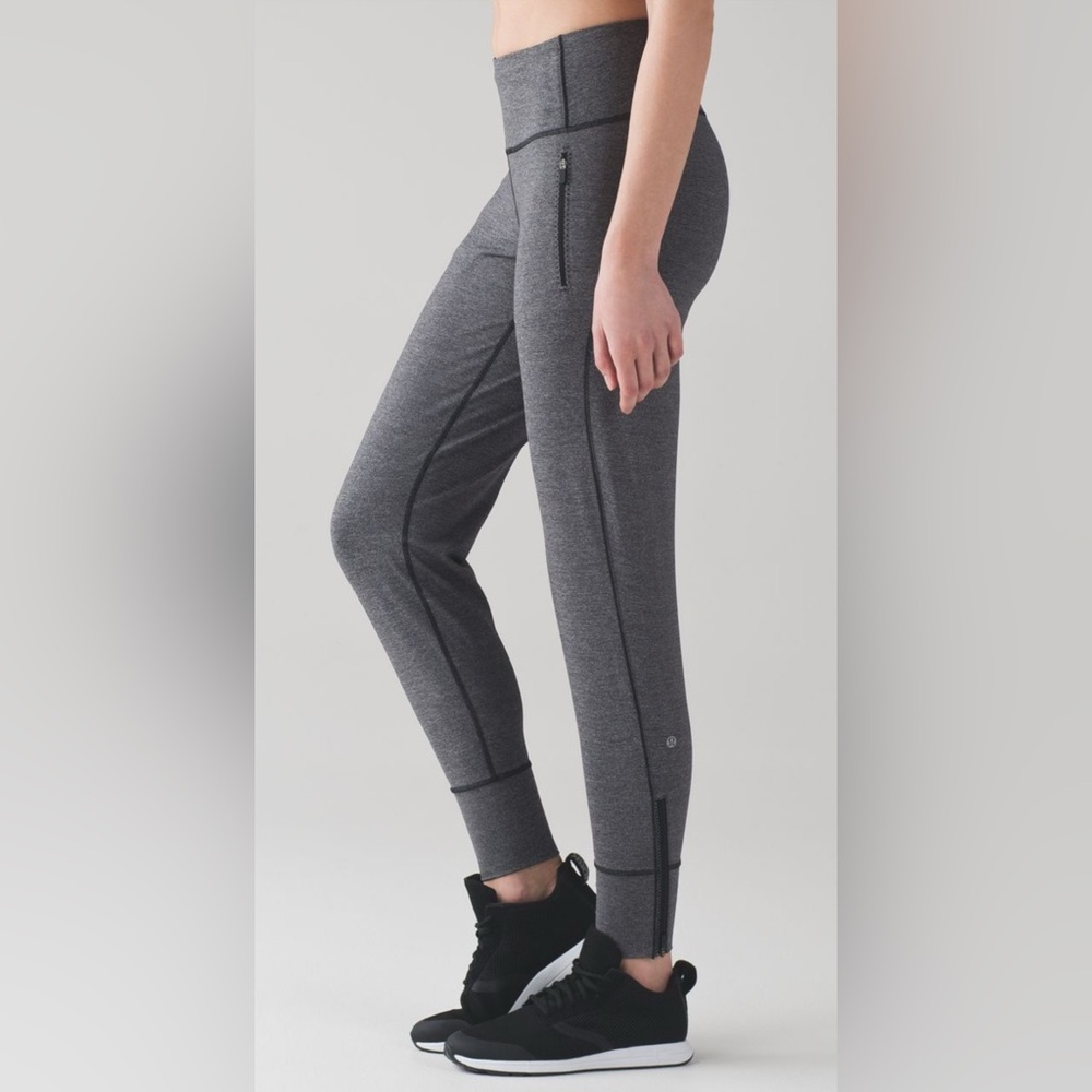 Lululemon Fresh Tracks II Tight/Jogger - Heathered Black